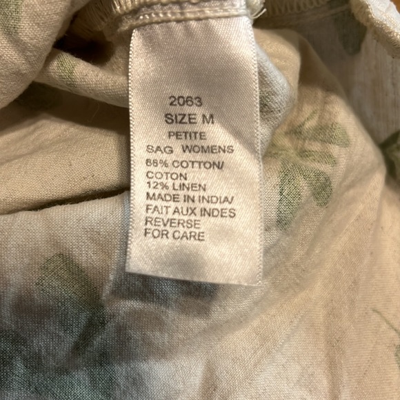 Woolrich Linen Cotton Blend Button Up - Picture 4 of 4